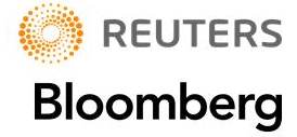 reuters and bloomberg